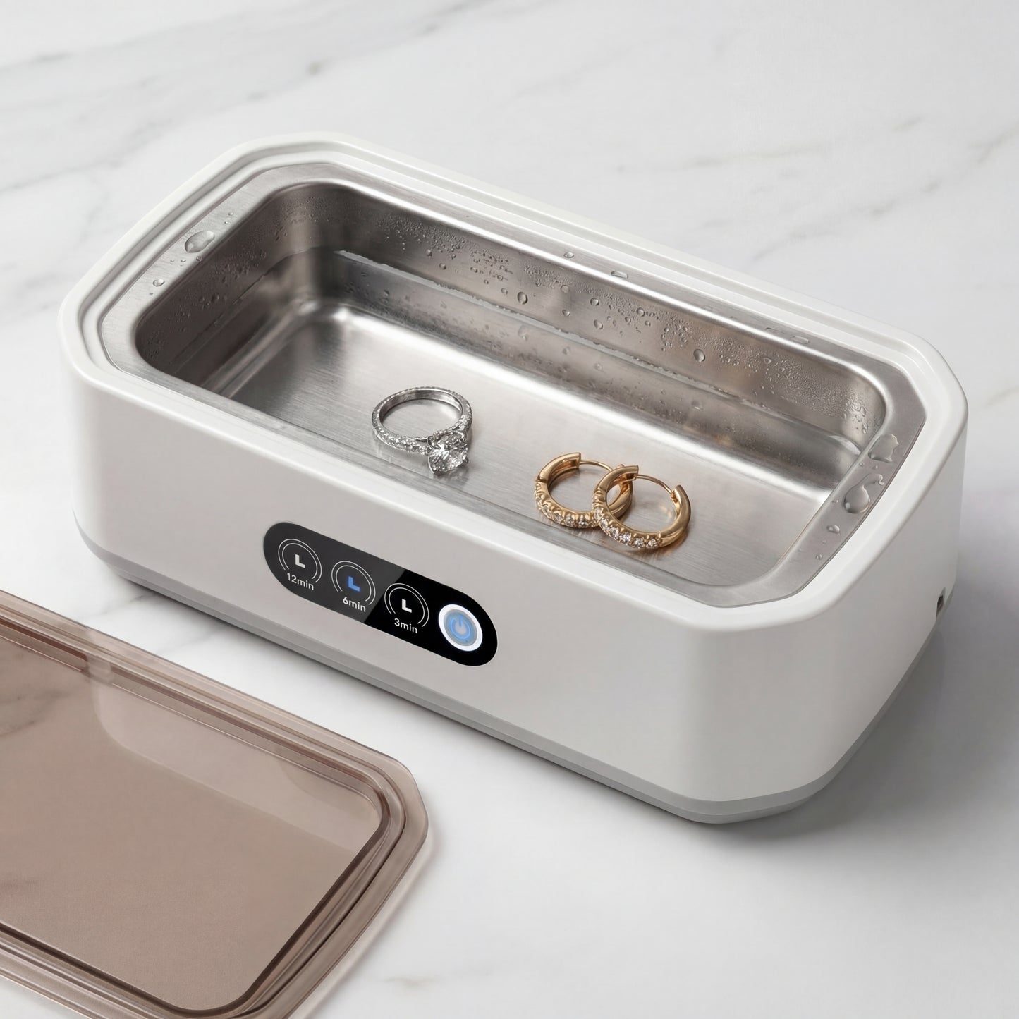LuxePro™ Ultrasonic Jewelry Cleaner